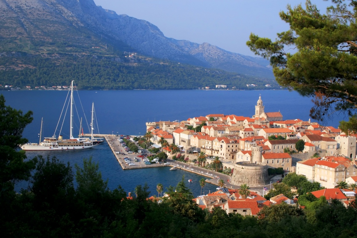 'Korcula island and the city, Croatia' - Dubrovník